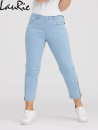 LauRie Piper jeans ljus bl 7/8-dels lngd. Hrlig frg!