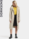 Didriksons Melinda regnjacka, clay beige