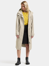 Didriksons Melinda regnjacka, clay beige