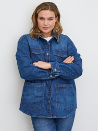 Laurie Over-Shirt, denim