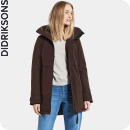 Didriksons Helle parka, chocolate brown