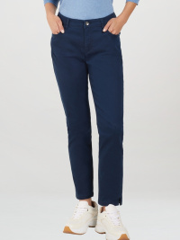 Jane-jeans frn Jensen, twill. Marin twill