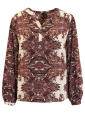 Blus i elegant mnster