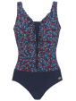 Baddrkt Jennifer navy flower frn Damella, shaping