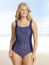 Baddrkt Shirley navy flower frn Damella