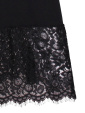 Festkl�nning med spets, svart